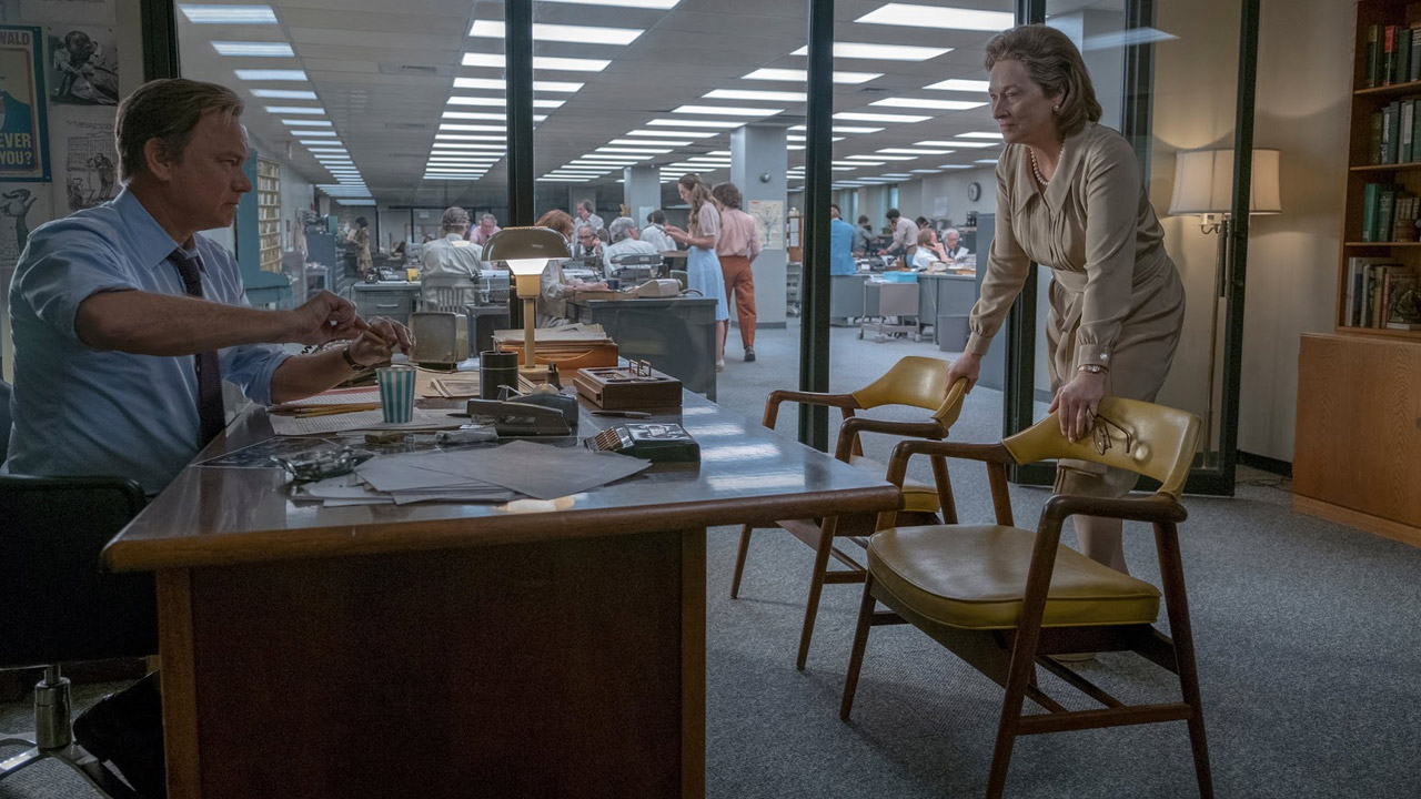Una scena di The Post