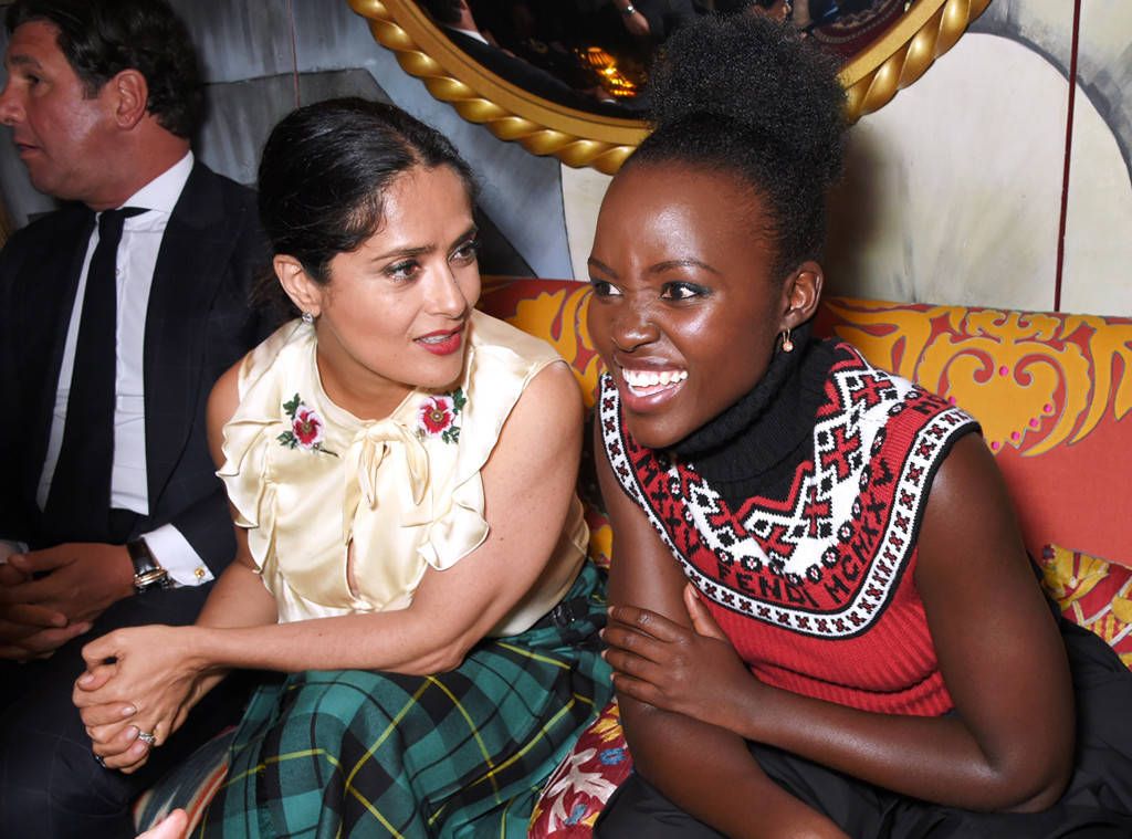 Salma Hayek e Lupita Nyong'o.