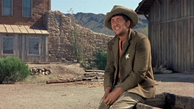 Dean Martin nei panni di Dude, detto El Borachon