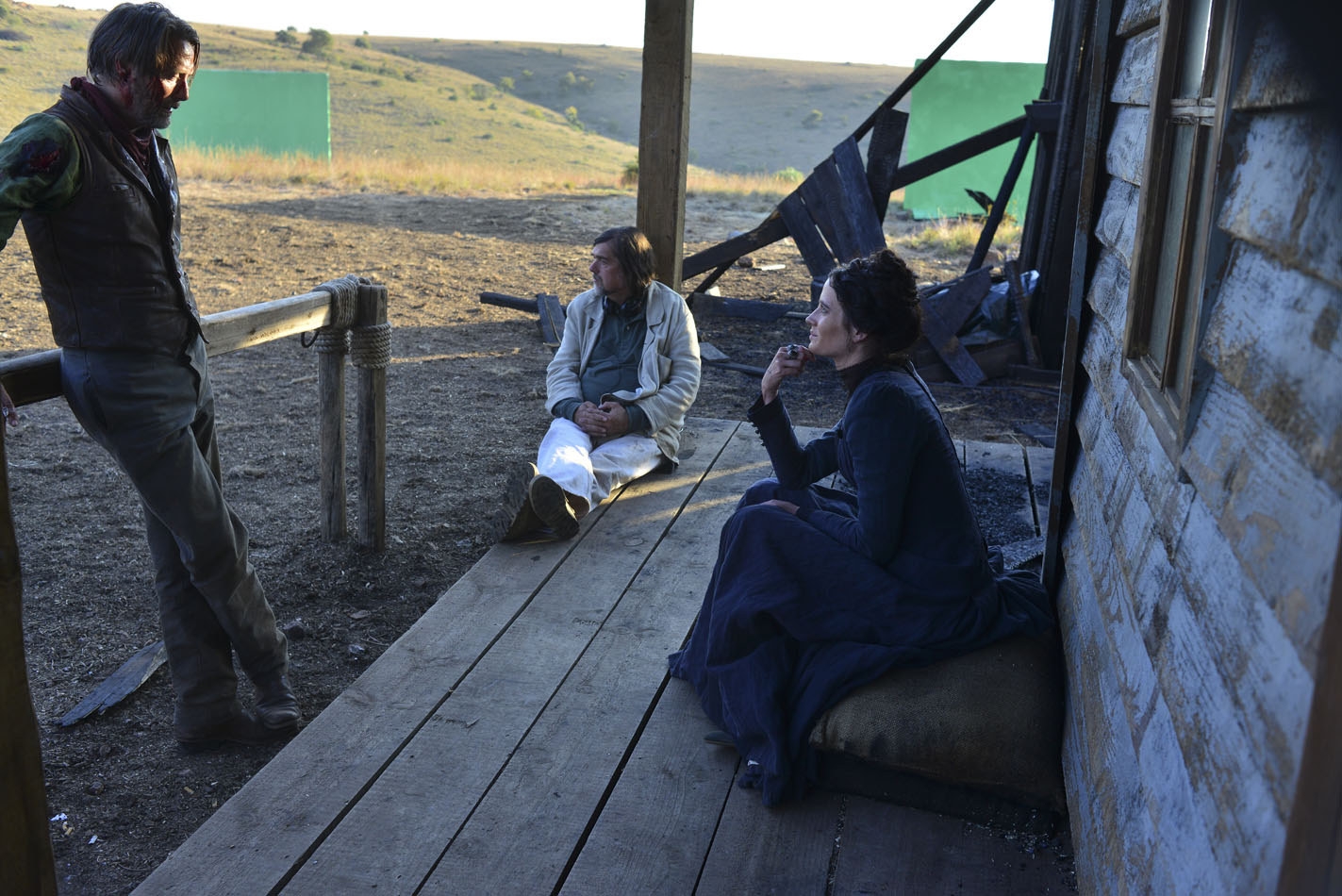 Mads Mikkelsen e Eva Green