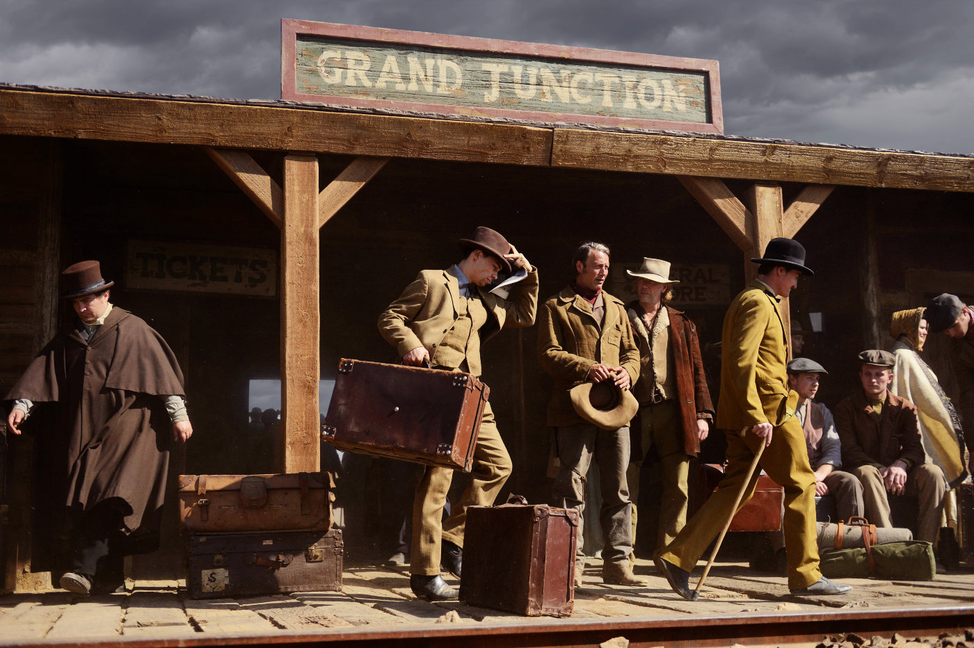 Una scena di The Salvation Una scena di The Salvation