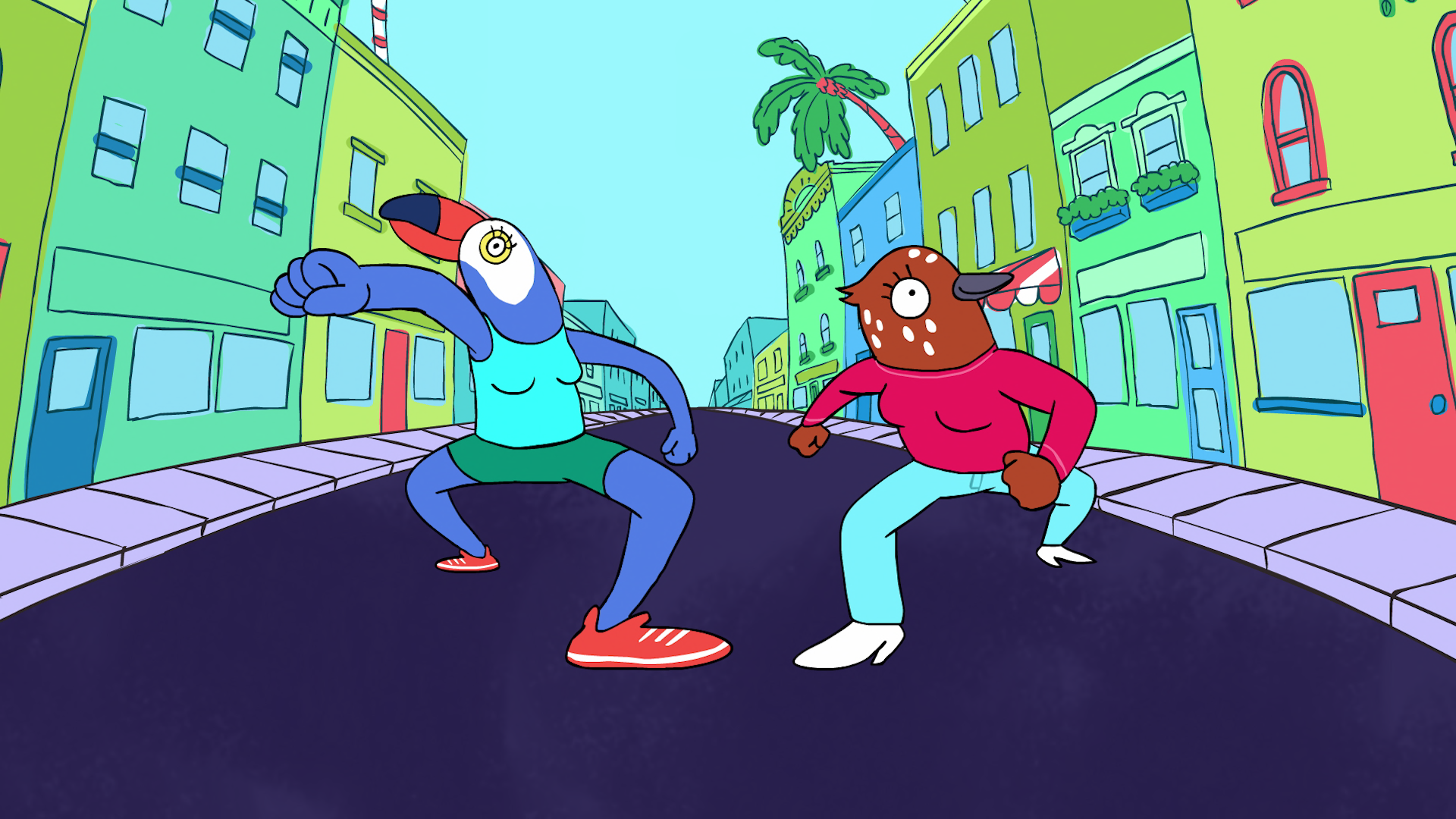 Tuca e Bertie: una scena della serie Netflix di Lisa Hanawalt