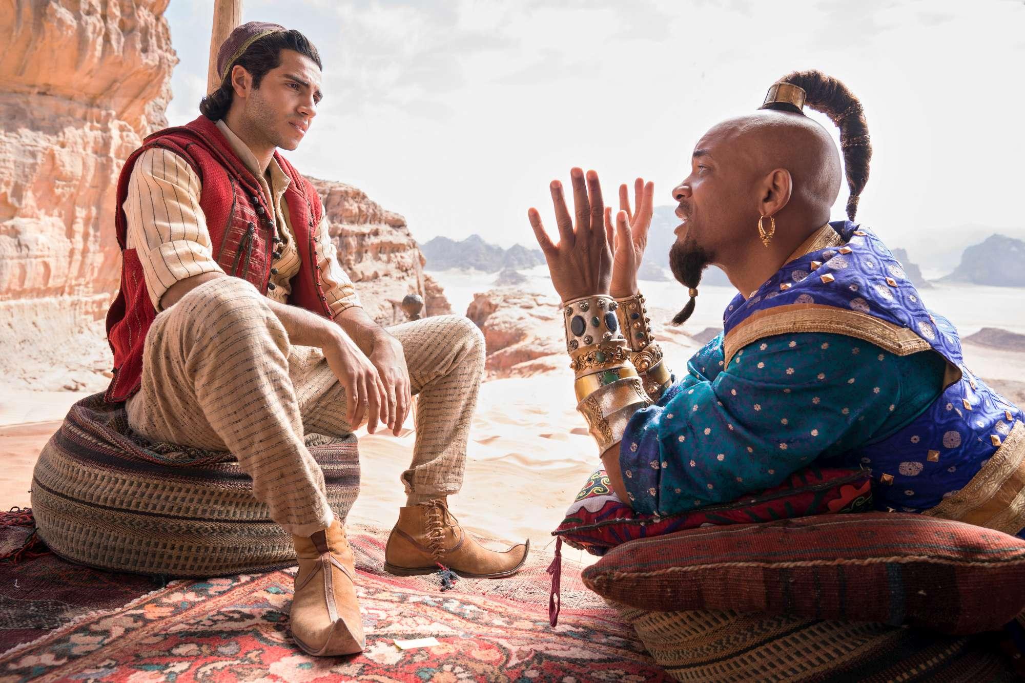 Aladdin, una scena del film