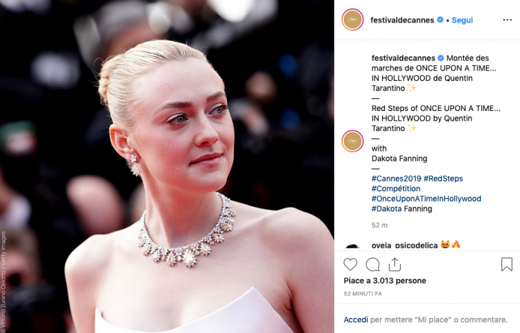 Dakota Fanning C'era Una Volta A Hollywood
