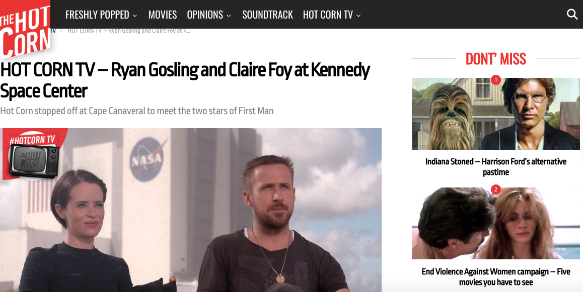 Claire Foy e Ryan Gosling