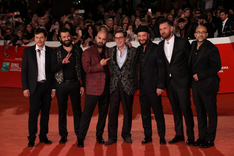 L'Anima Vista da Qui Le foto dei Negramaro sul red carpet di Roma FF14