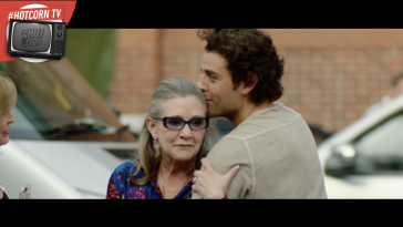 Star Wars, ieri e oggi: Carrie Fisher e Oscar Isaac