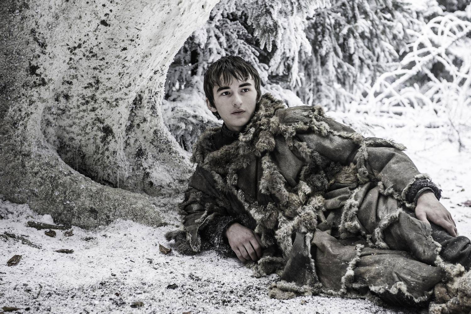 Isaac Hempstead-Wright in una scena