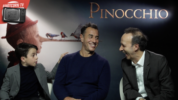 Federico Ielapi, Matteo Garrone e Roberto Benigni