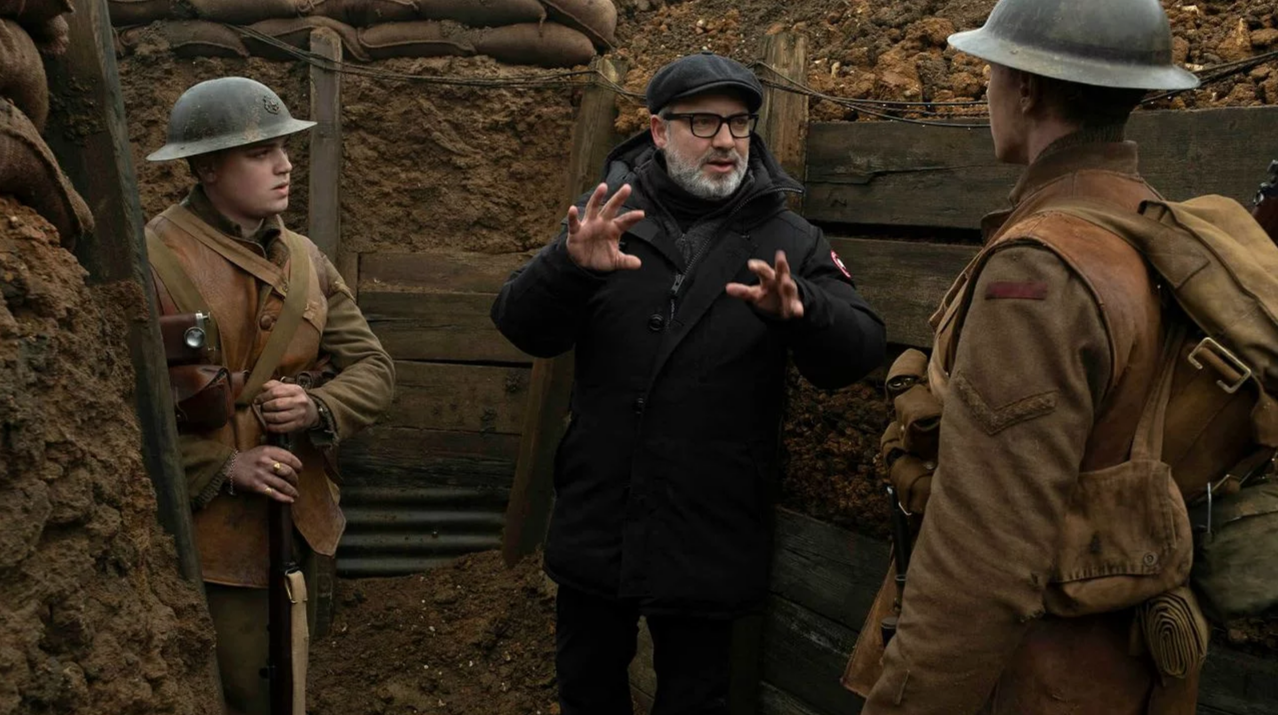 Sul set di 1917