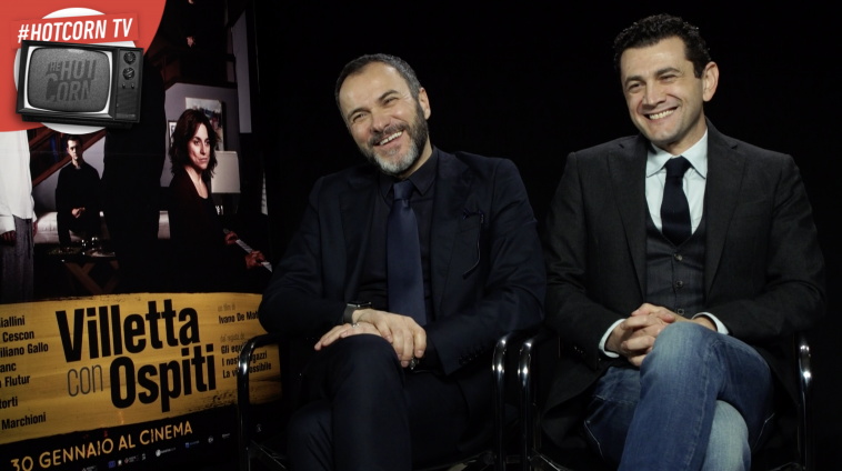 Massimiliano Gallo e Vinicio Marchioni raccontano VIlletta con Ospiti