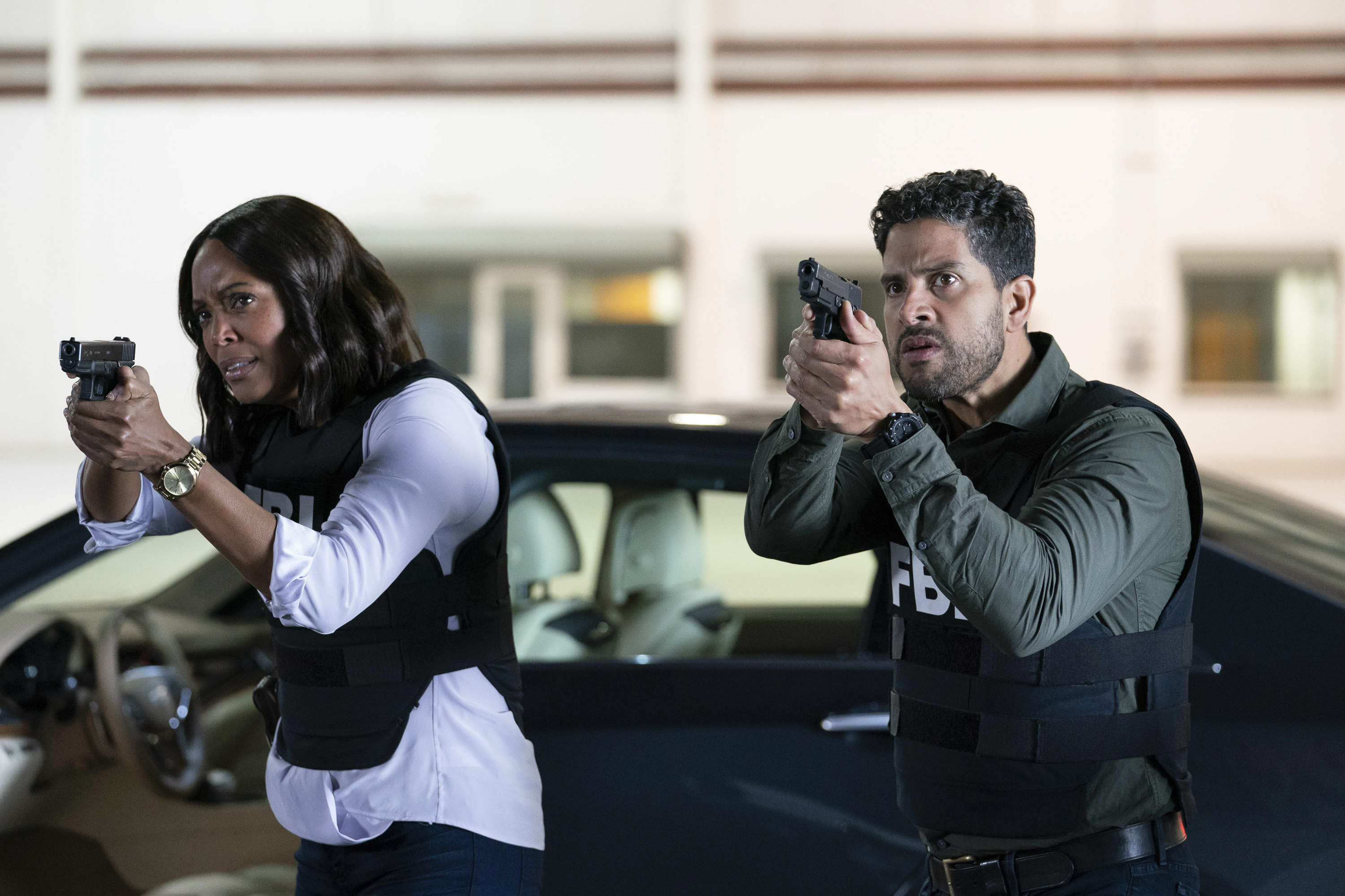 Aisha Tyler e Adam Rodriguez Aisha Tyler e Adam Rodriguez