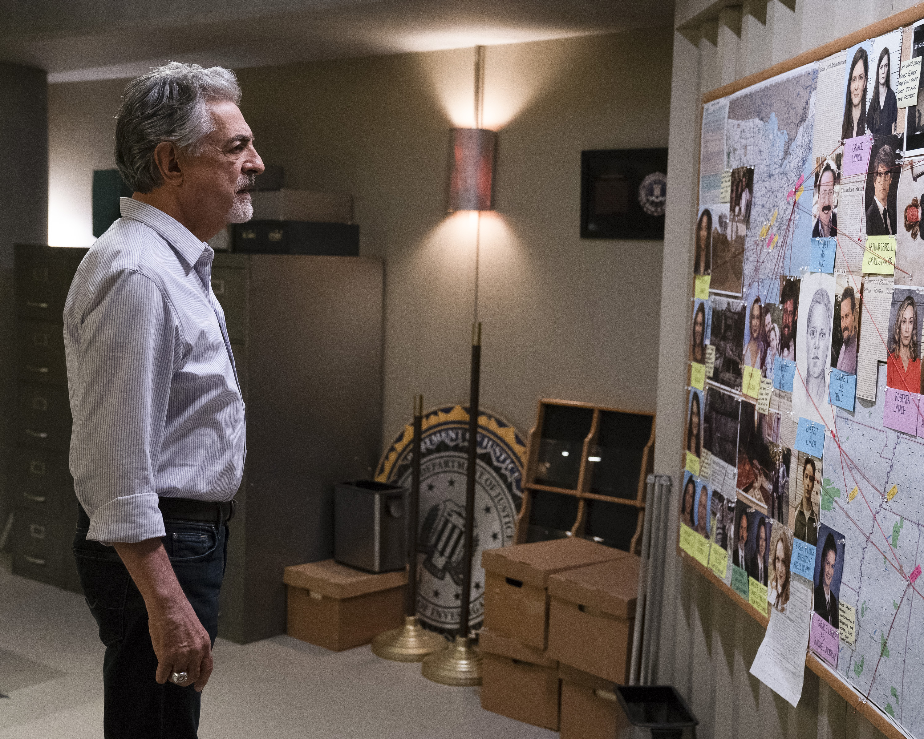 Joe Mantegna, uno dei protagonisti di Criminal Minds