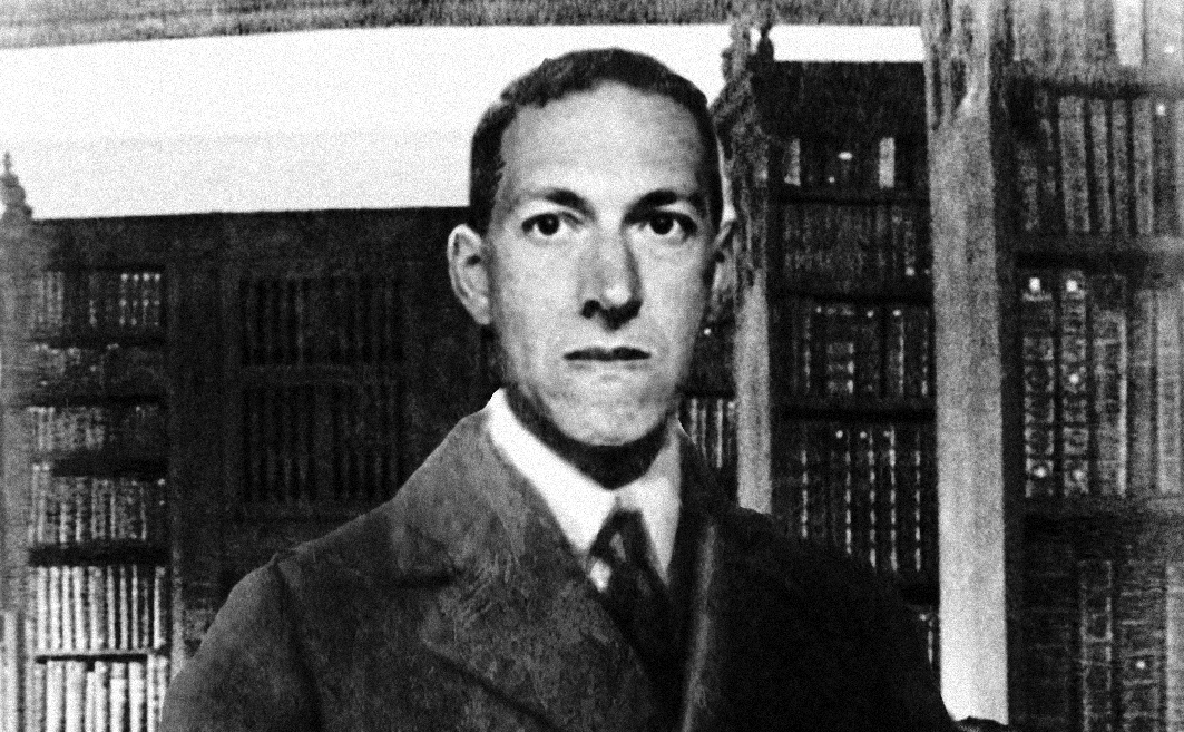 Una delle rare foto di H. P. Lovecraft