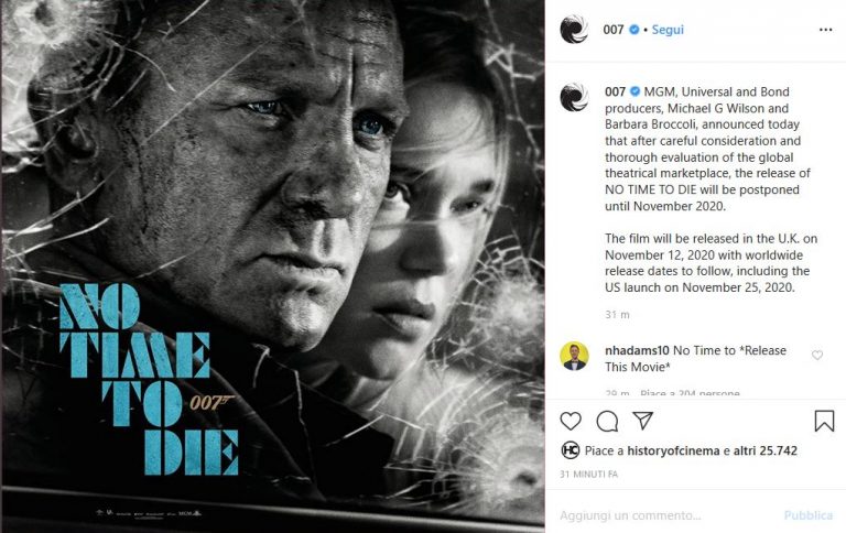 L Annuncio Di Un Film In Uscita