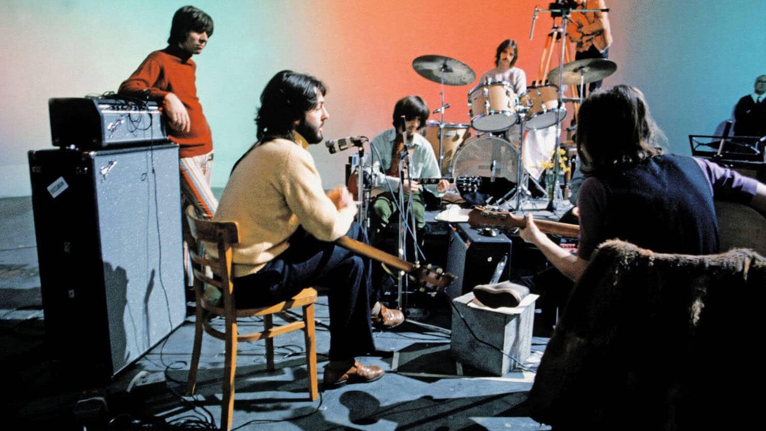Una scena di The Beatles: Get Back