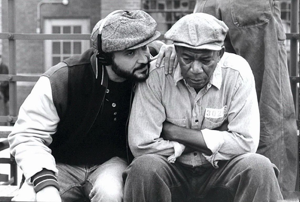 Frank Darabont e Morgan Freeman