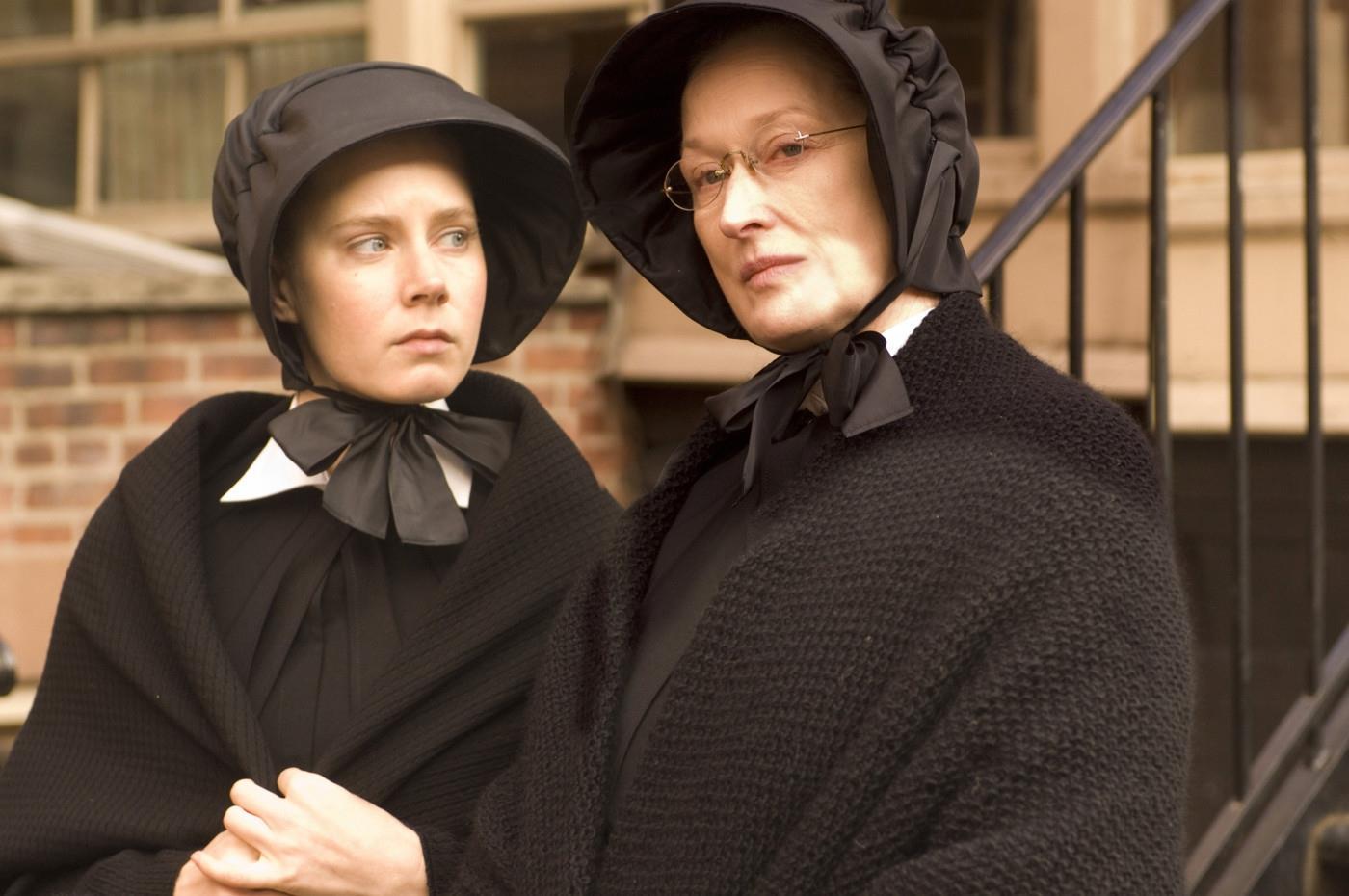 Amy Adam e Meryl Streep ne Il Dubbio