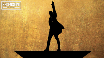 Il logo ormai iconico del musical Hamilton