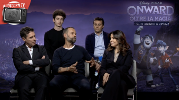 I doppiatori di Onward: Raul Cremona, Favij, Fabio Volo, Sabrina Ferilli e David Parenzo