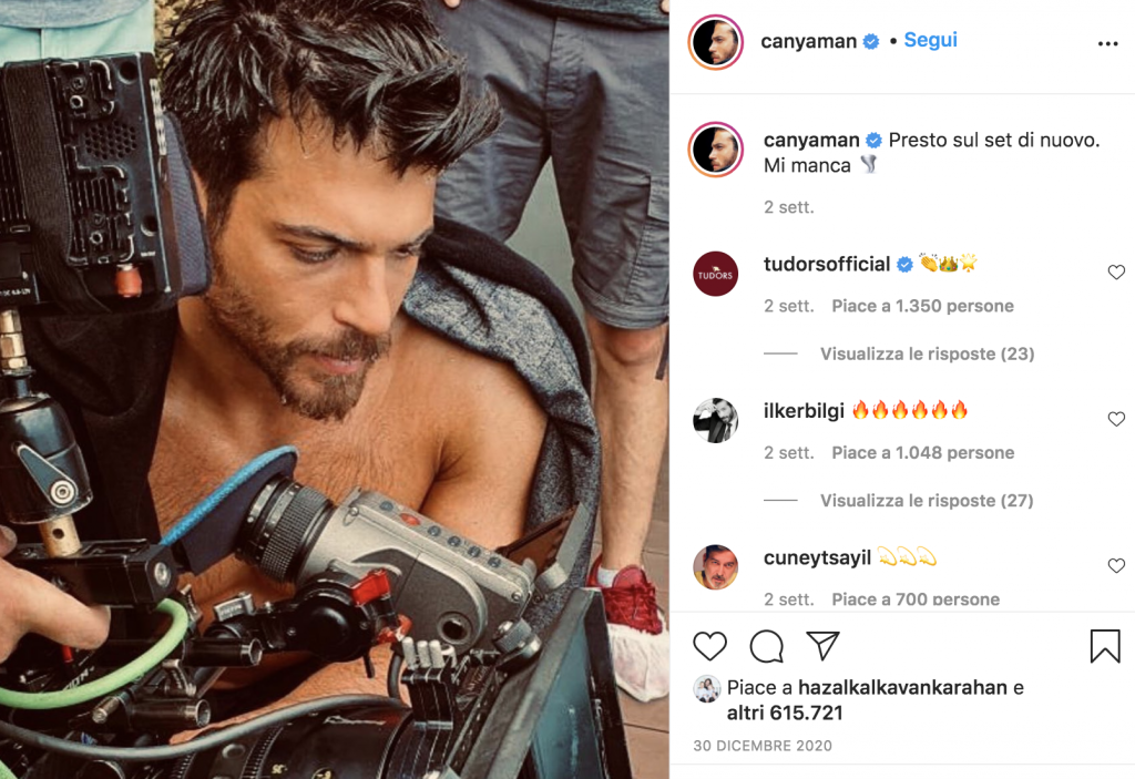 can yaman set