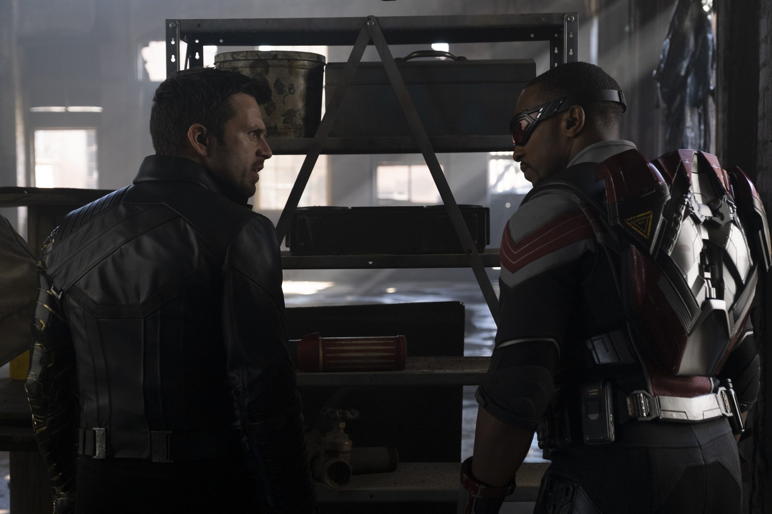 Anthony Mackie e Sebastian Stan