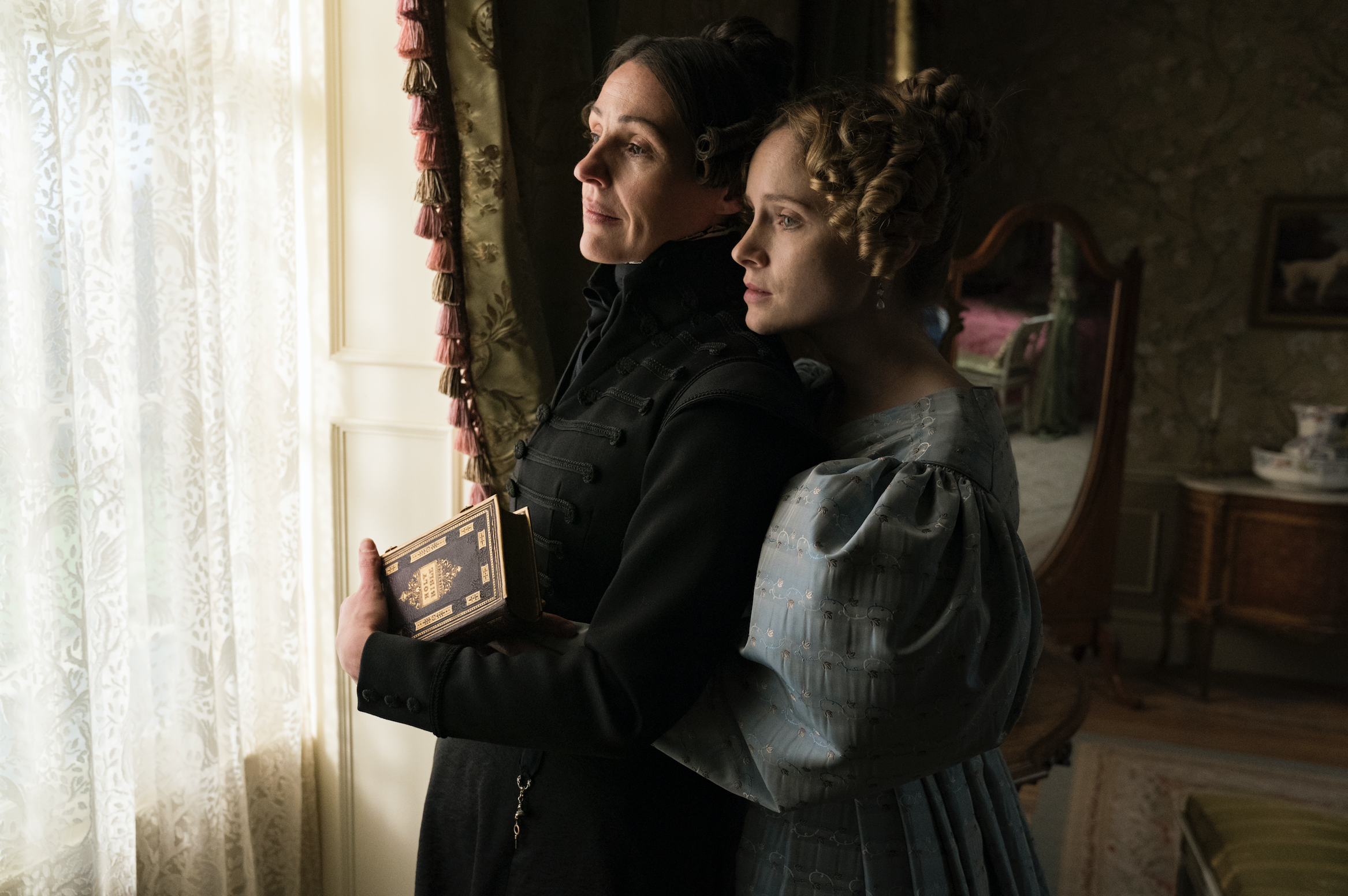 Suranne Jones e Sophie Rundle in Gentleman Jack