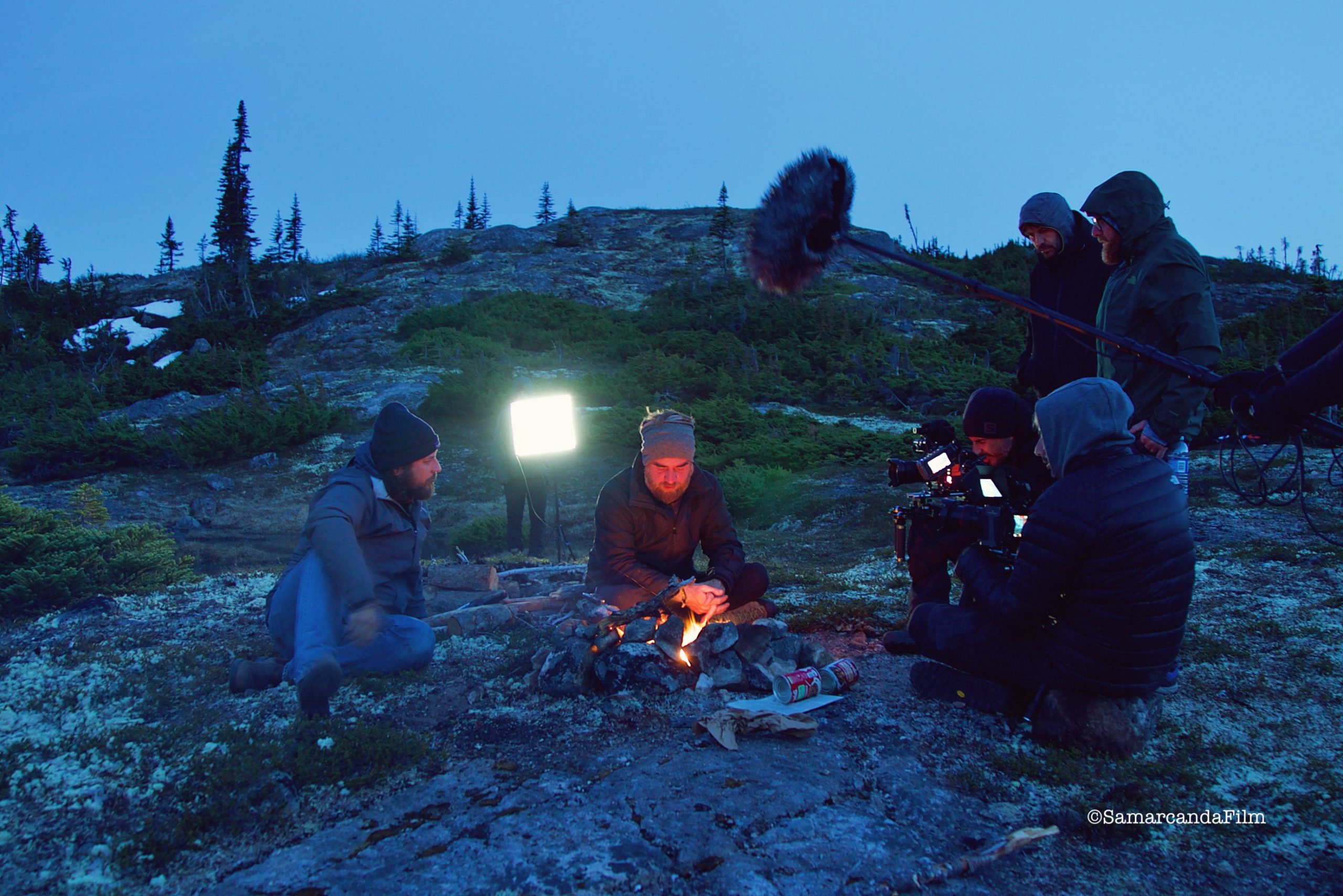 Sul set di Paolo Cognetti. Sognando il Grande Nord