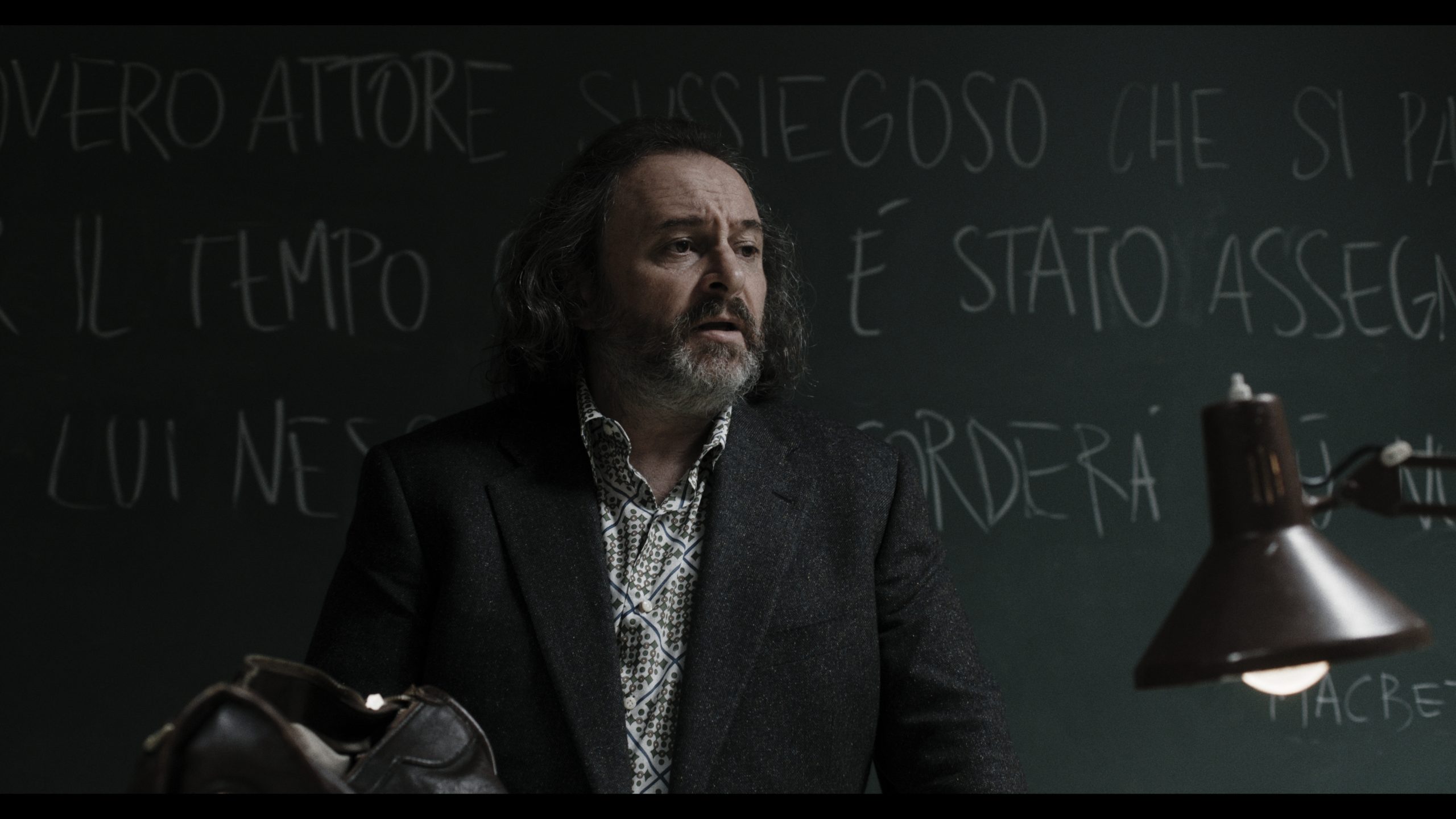Il prof di Comedians, Natalino Balasso