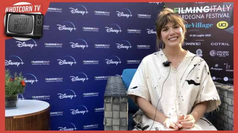 Elizabeth Olsen intervistata da Hot Corn al Filming Italy Sardegna Festival 2021