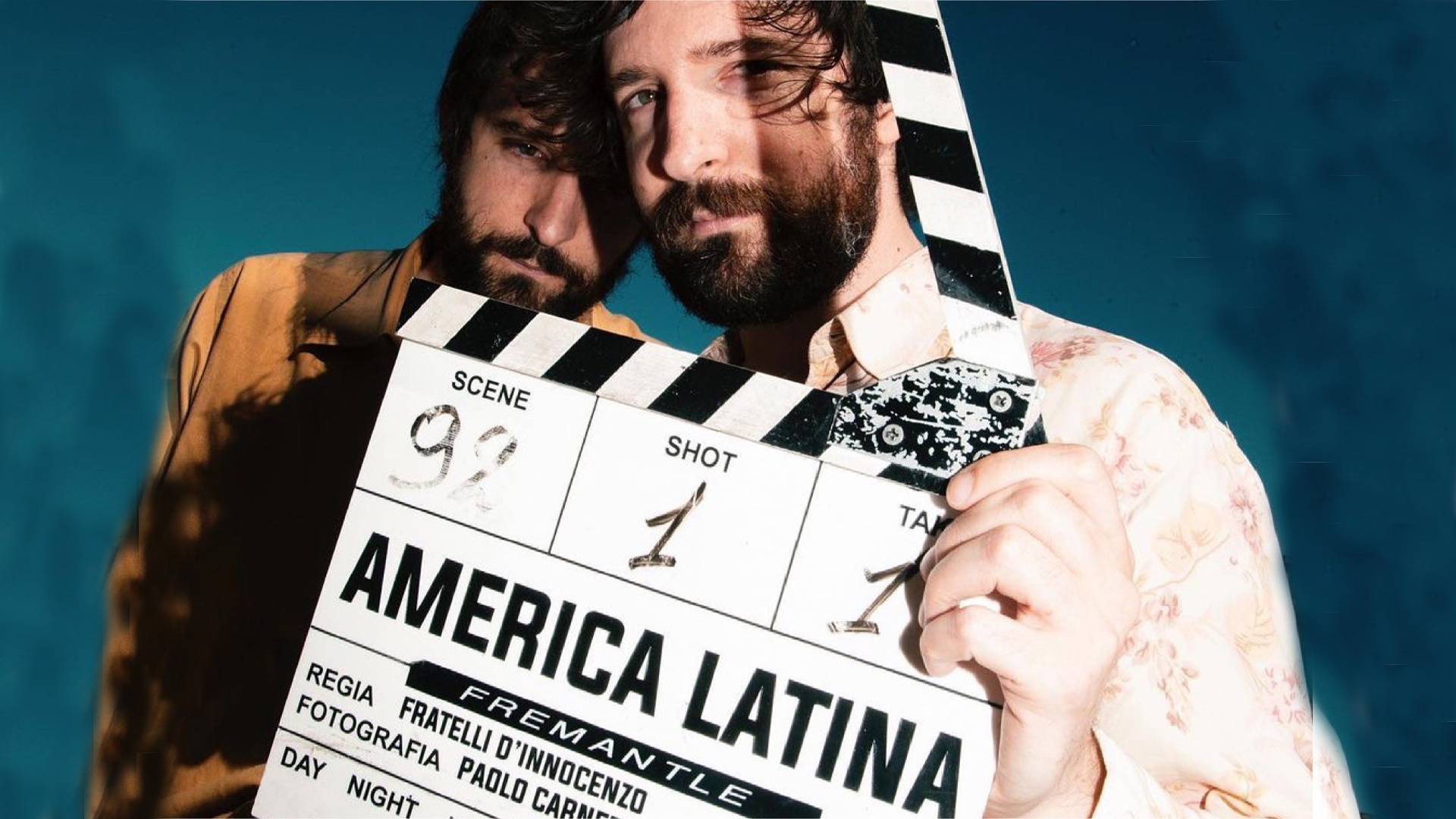 I Fratelli D'Innocenzo e il ciak di America Latina