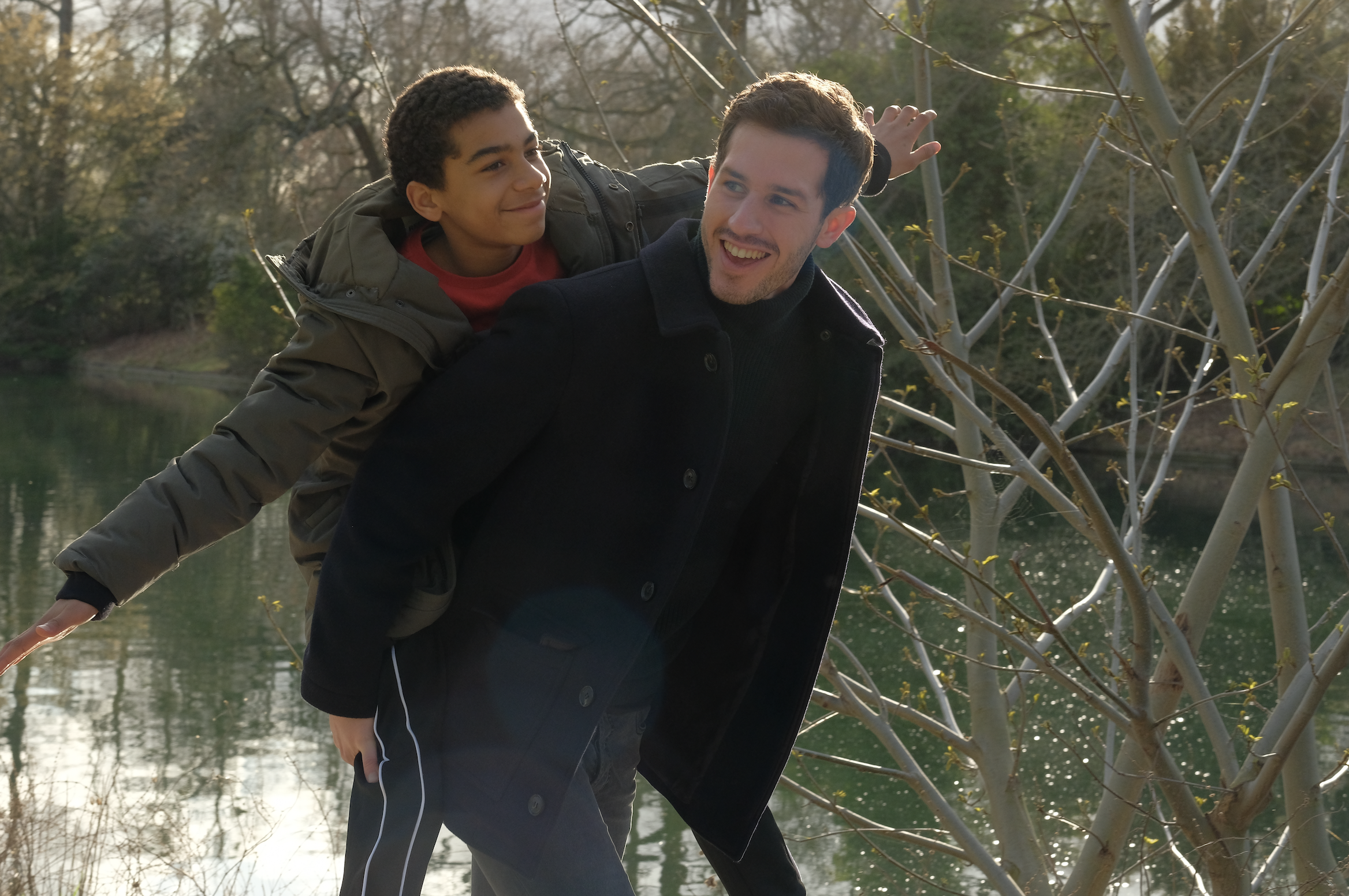 I protagonisti di Volami Via, Victor Belmondo e Yoann Eloundou