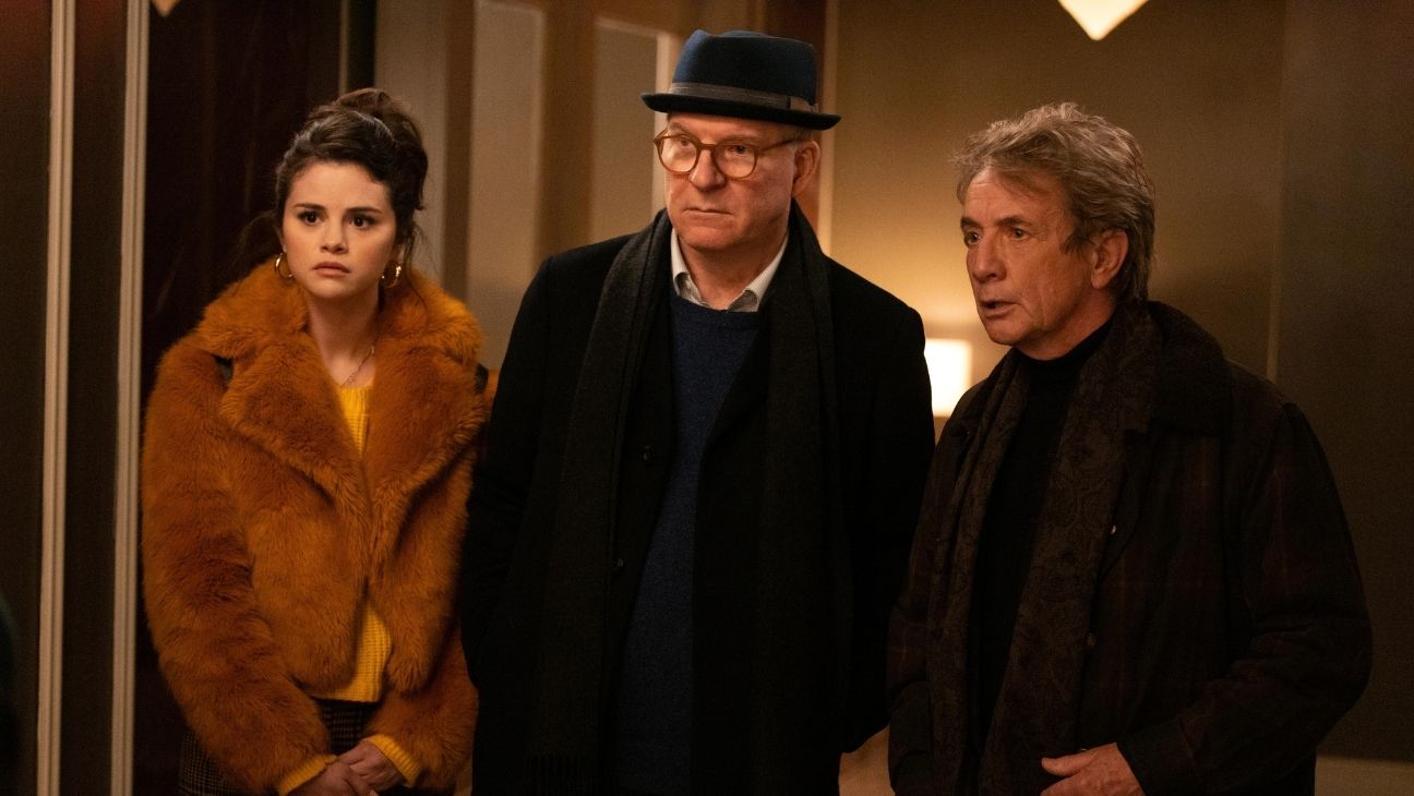 Selena Gomez, Steve Martin e Martin Short in Only Murders in the Building
