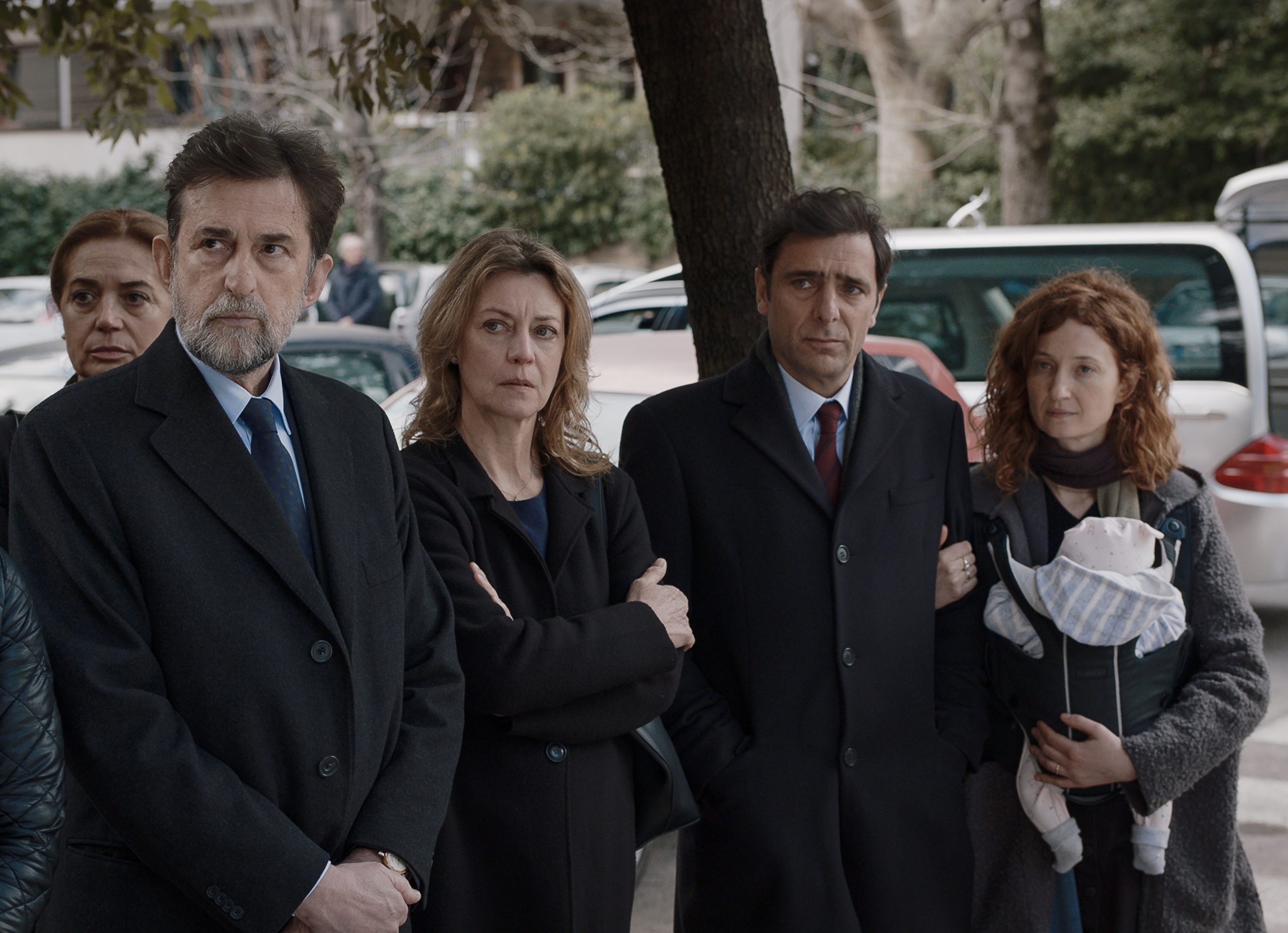 Nanni Moretti, Margherita Buy, Adirano Giannini, Alba Rohrwacher in Tre Piani