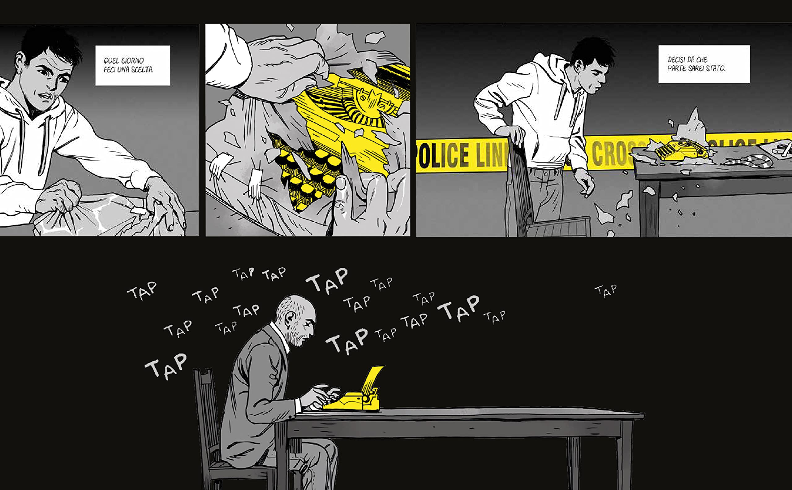 Roberto Saviano visto da una graphic novel