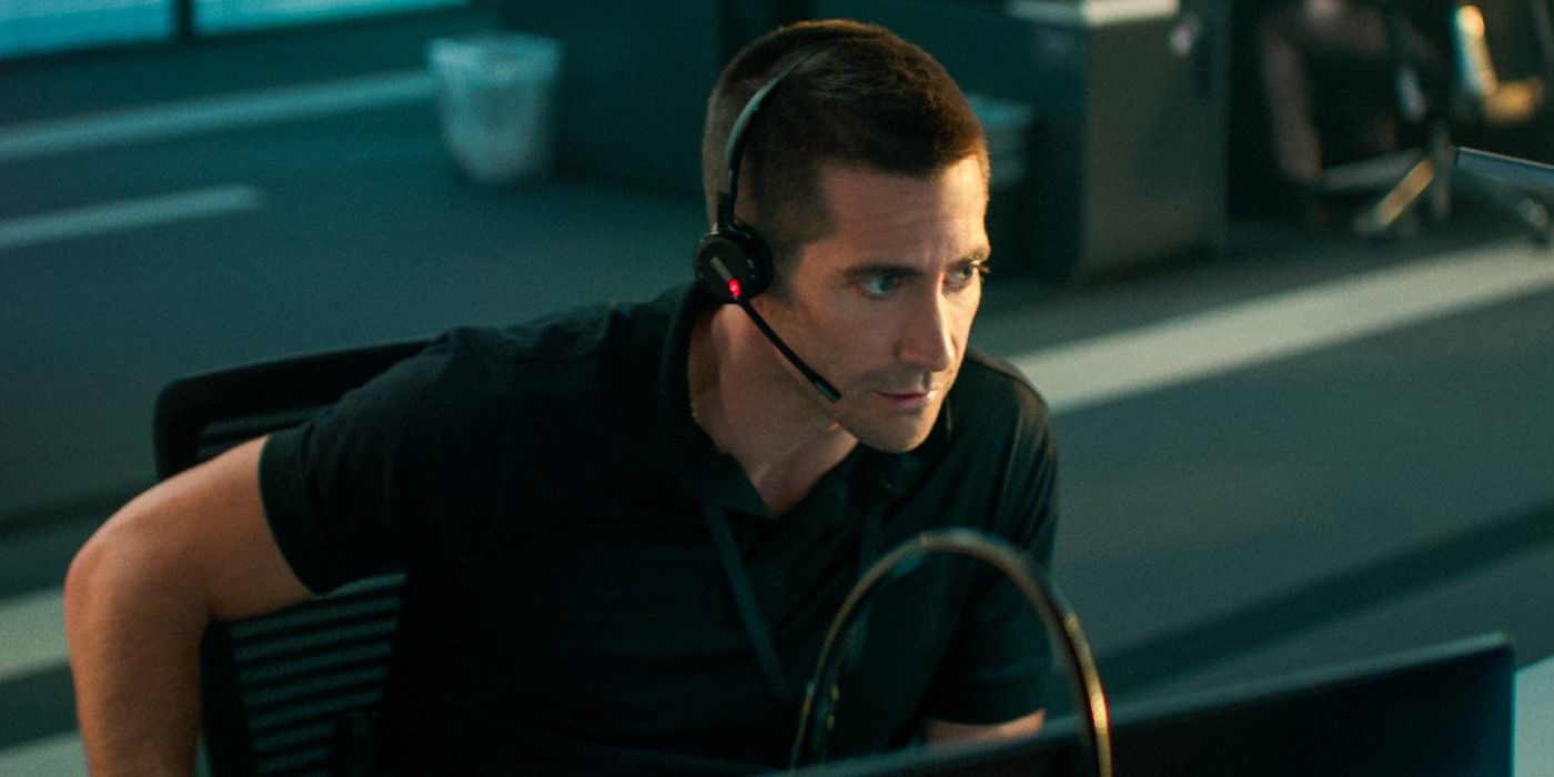 Joe Baylor, interpretato da Jake Gyllenhaal in The Guilty Joe Baylor, interpretato da Jake Gyllenhaal in The Guilty