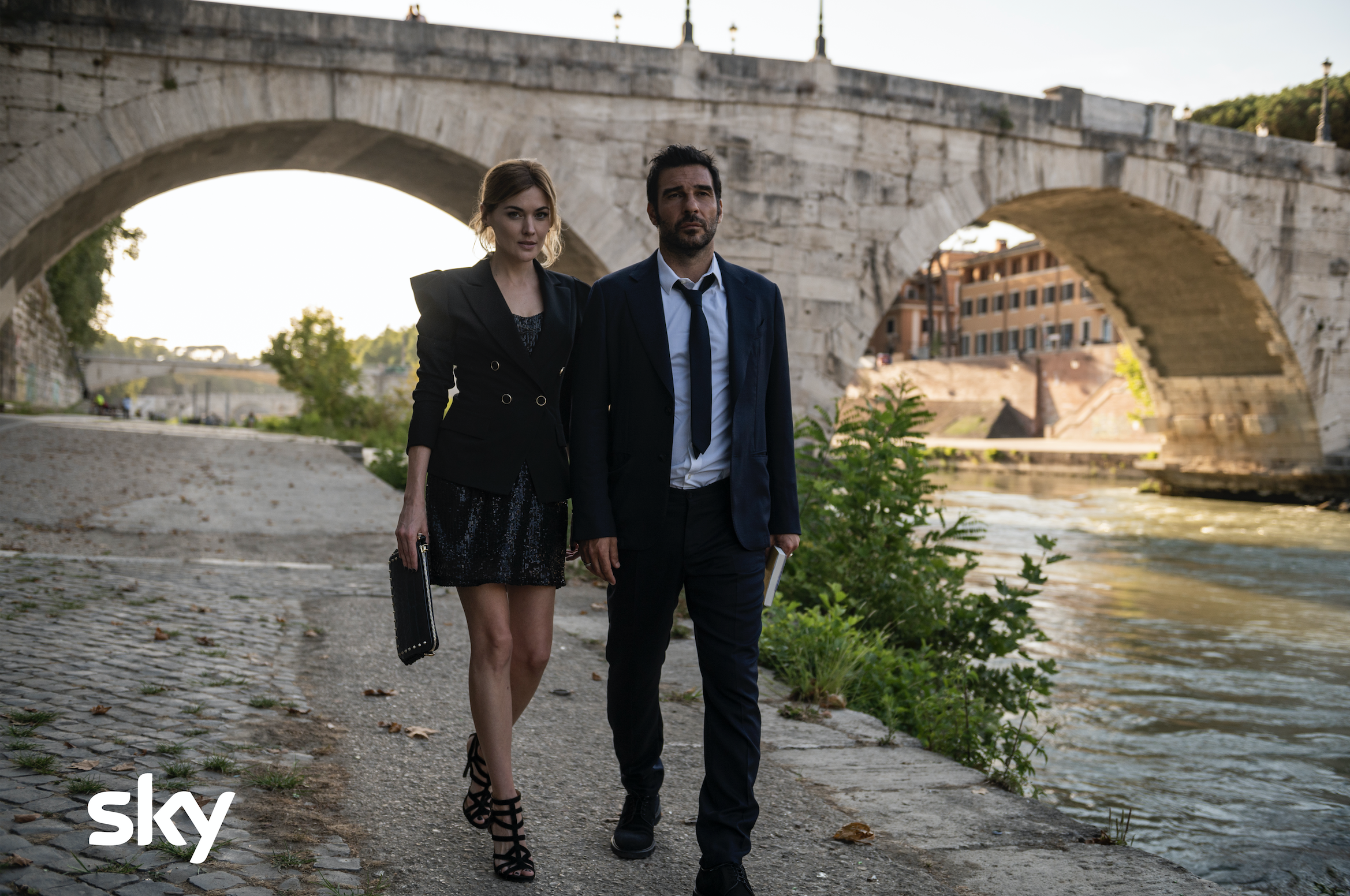 Edoardo Leo e Marta Nieto in Lasciarsi un Giorno a Roma