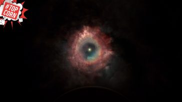 A Helium Flash in Voyage of Time
