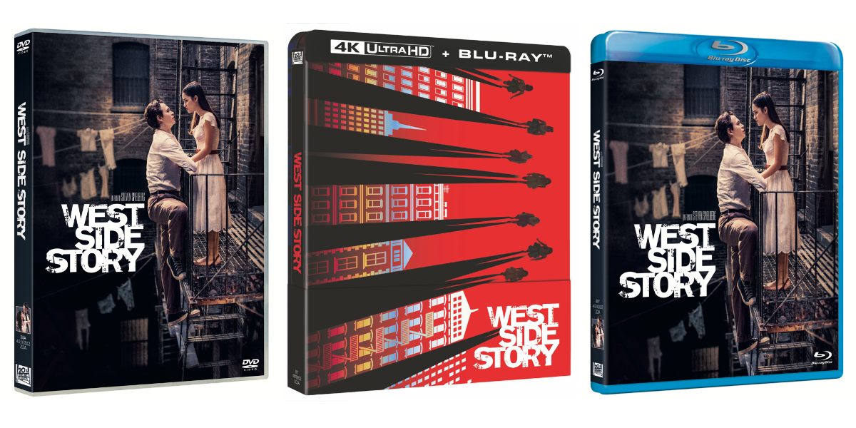 West Sidey Story in home video. Le tre versioni