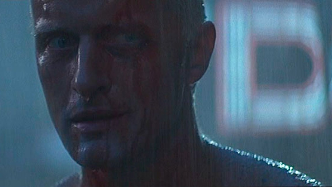 Rutger Hauer in una scena di Blade Runner