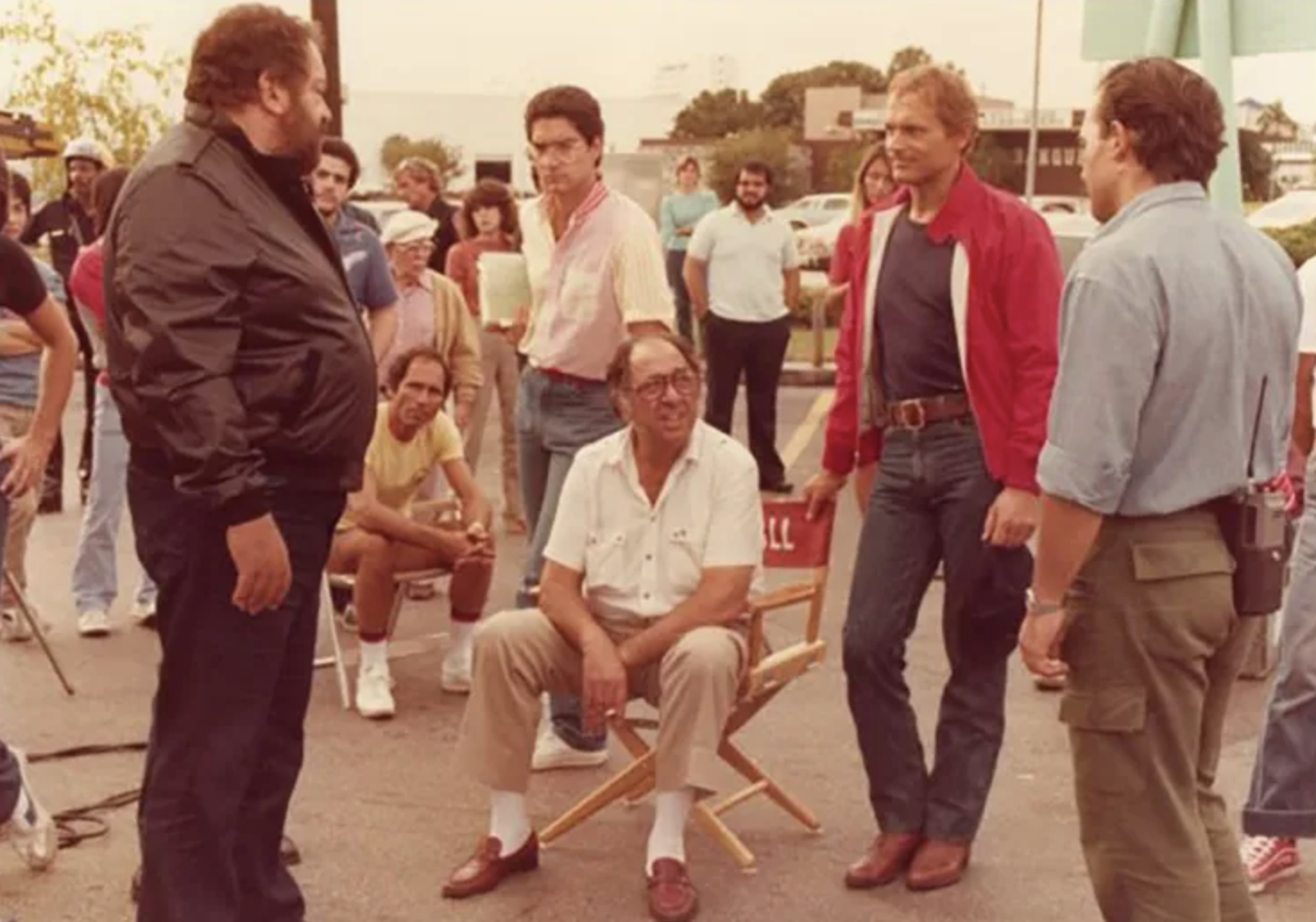 Sul set con Bud Spencer e Terrence Hill