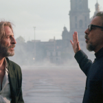 Daniel Giménez Cacho e Alejandro González Iñárritu sul set di Bardo