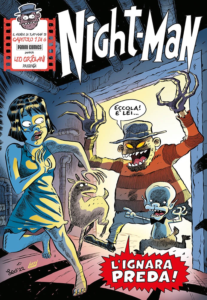 La cover di Night-Man