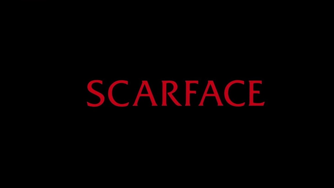 I titoli di testa di Scarface