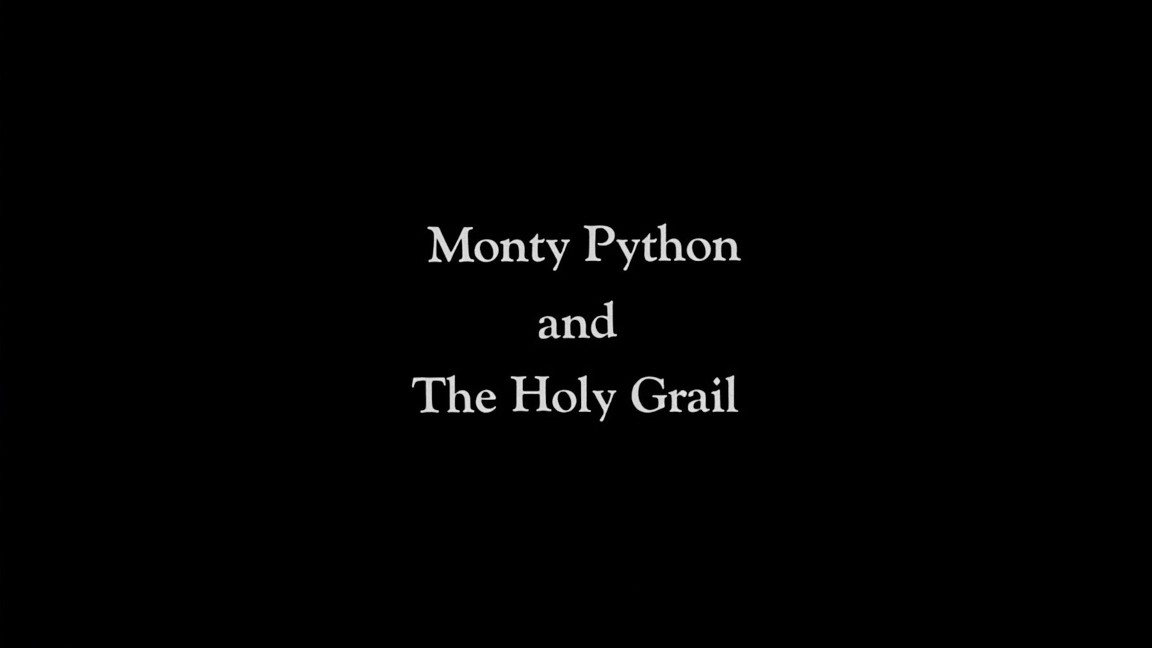 I titoli di testa di Monty Python e il Sacro Graal