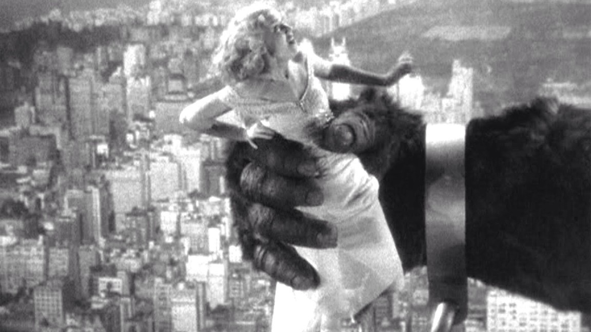Uno dei frame chiave di King Kong e di riflesso dell'intera storia del cinema
