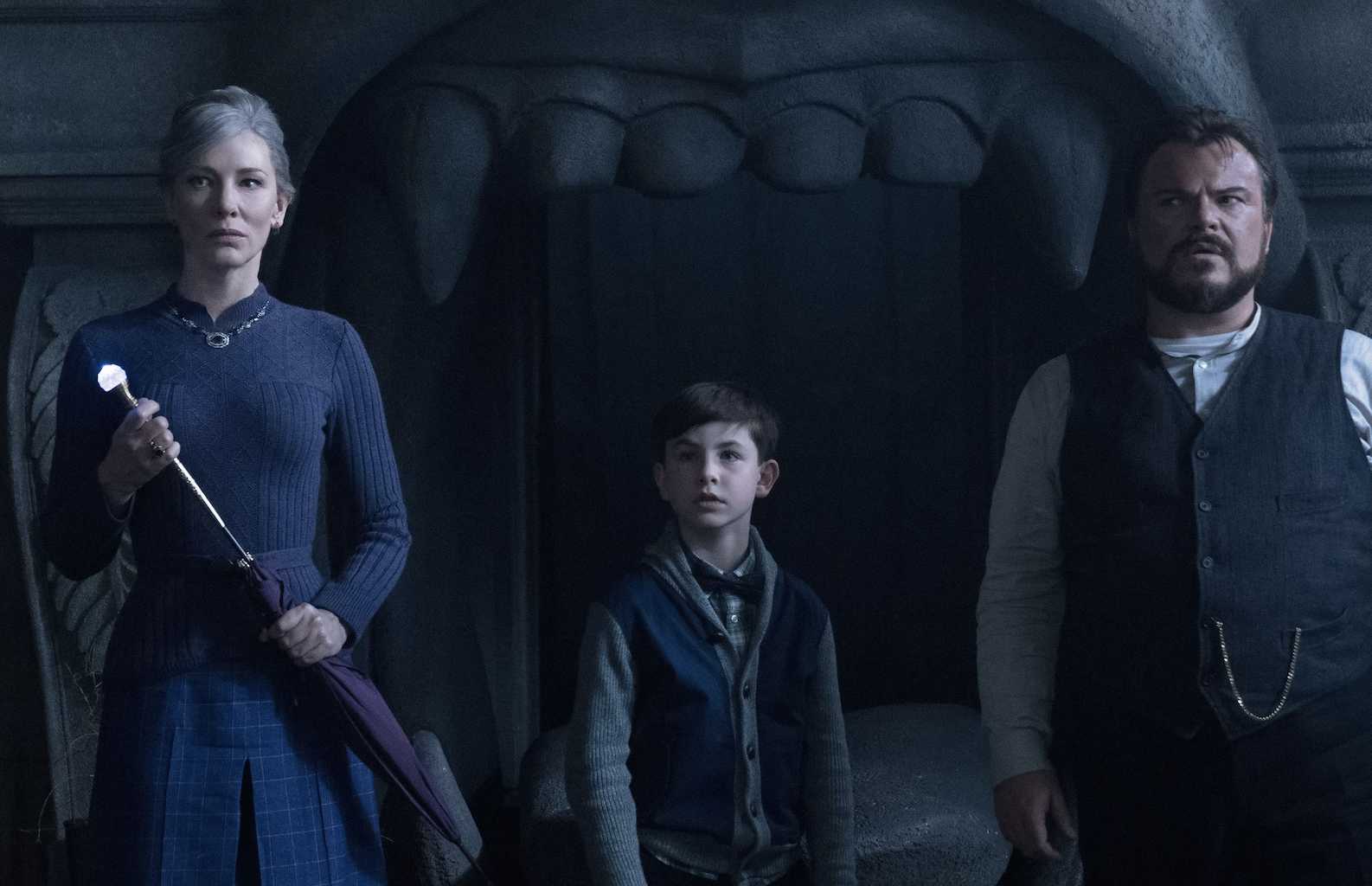 First Look Jack Black and Cate Blanchett in The House With A Clock In