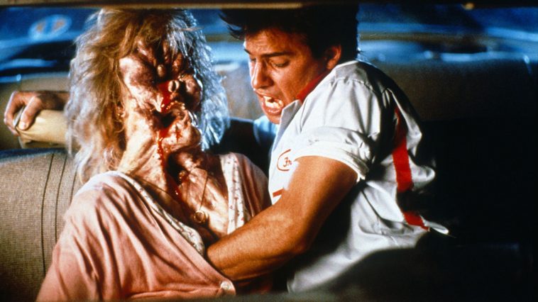 A scene from The Blob.