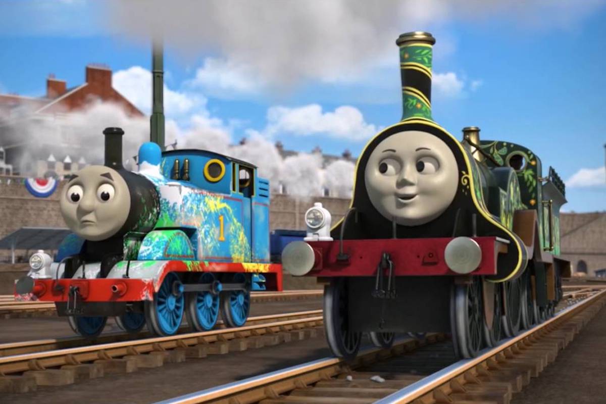 thomas and friends the great race characters