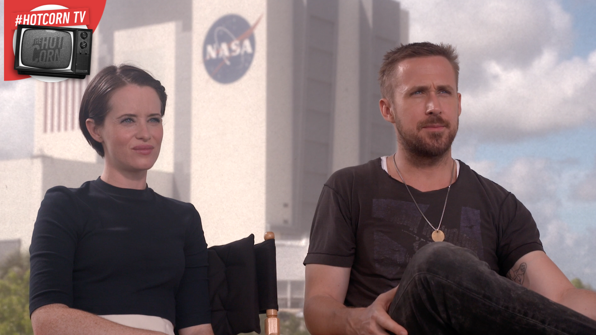HOT CORN TV - Ryan Gosling and Claire Foy at Kennedy Space Center – The HotCorn